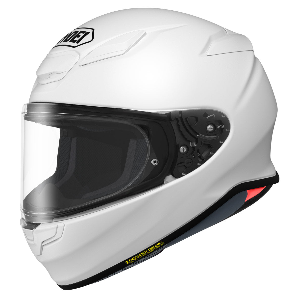 Shoei RF-1400 Full Face Motorcycle Helmet - White - DOT & ECE Certified - Lightweight & Aerodynamic for Street & Racing - Perfect for Commuting, Touring & Track Days