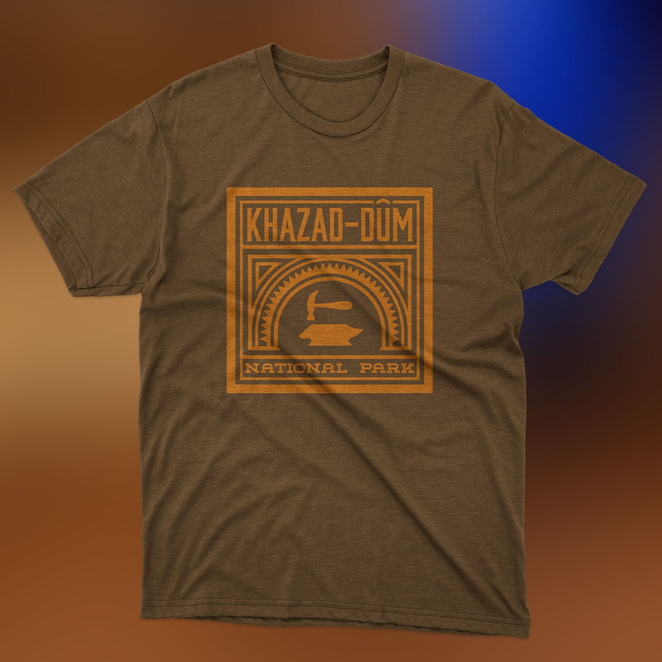 Khazad-dûm™ National Park T-Shirt - Lord of the Rings Inspired Graphic Tee for Fans & Travelers - Perfect for Hiking, Conventions & Casual Wear