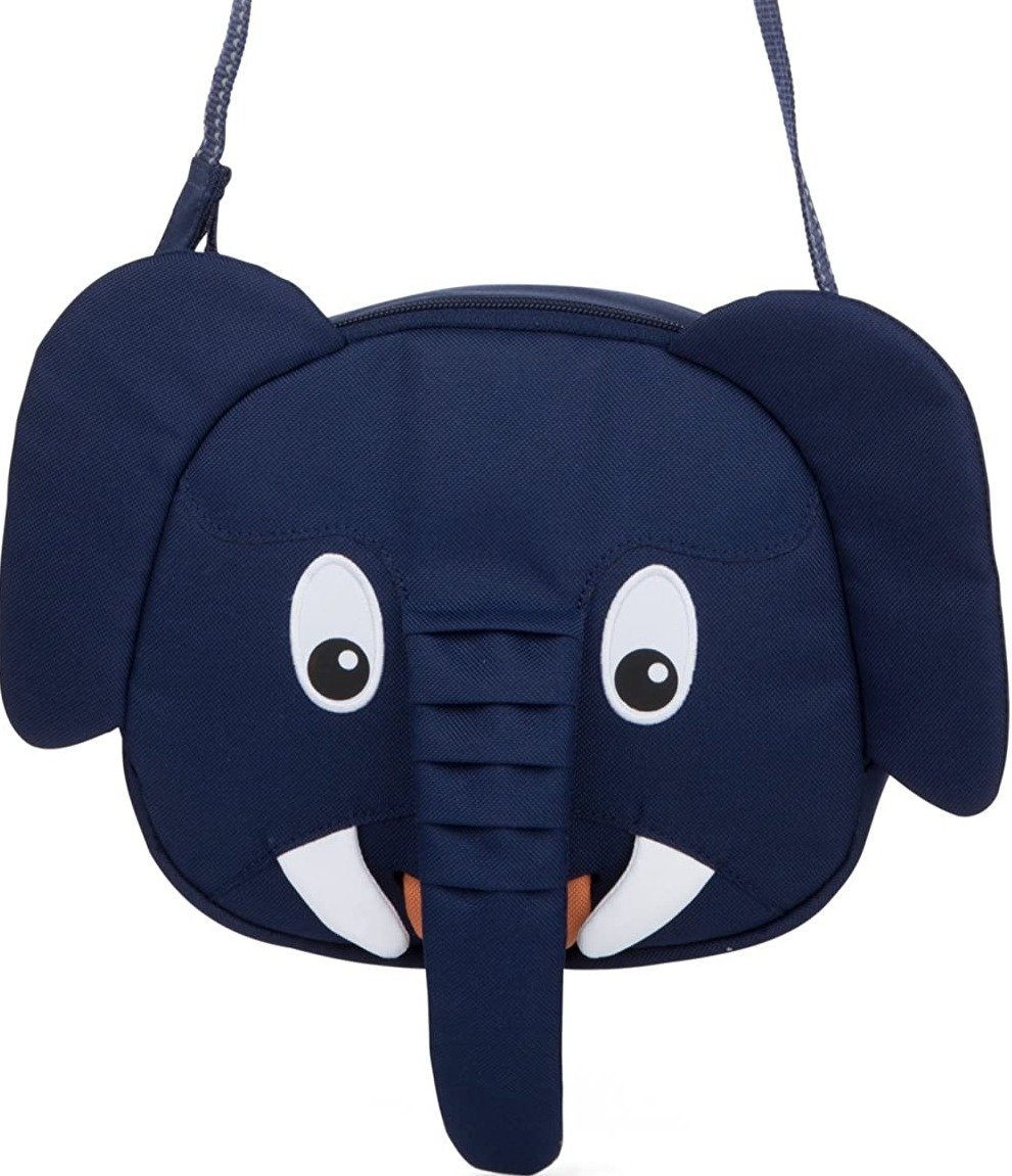 Affenzahn Mini Friend Sling Bag for Kids - Adorable Elephant Design (Lily Emil Style) - Perfect for School, Travel & Everyday Adventures
