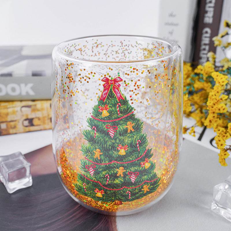 SnowDay Christmas Mug - Insulated Holiday Coffee Cup for Hot & Cold Drinks - Perfect for Xmas Gifts, Winter Warmth & Cozy Home Decor