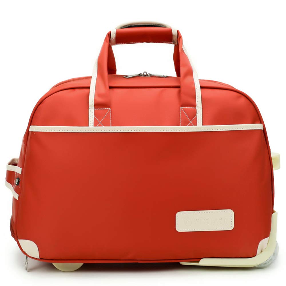 Extra Large Wheeled Travel Duffel Bag - Foldable Waterproof Nylon Luggage Trolley for Airplane, Gym & Outdoor Adventures | Durable Holdall with Smooth Rolling Wheels