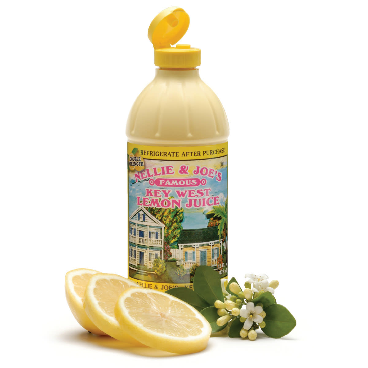 Nellie and Joe's Key West Lemon Juice - 100% Natural, No Preservatives, Perfect for Cooking, Baking, and Cocktails | Refreshing Lemon Flavor for Seafood, Salads, and Summer Drinks