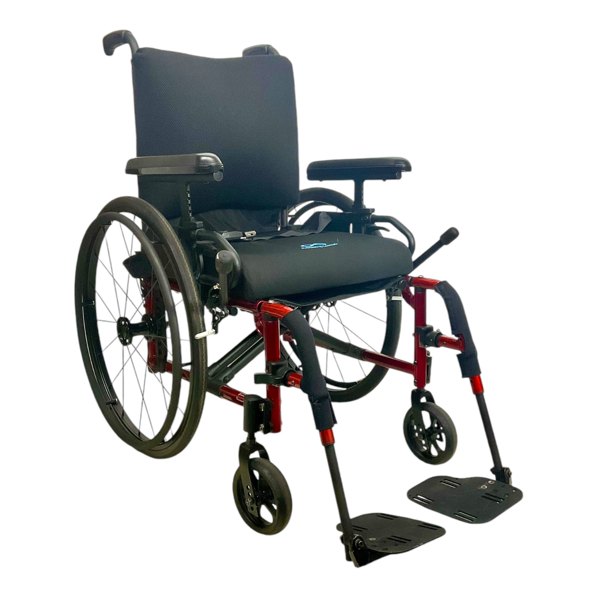 2022 Ki Mobility Catalyst 5Vx Manual Wheelchair - Lightweight & Adjustable 17x18 Inch Seat with Tension Control Backrest | Best for Indoor & Outdoor Mobility, Daily Use, Travel & Active Lifestyle