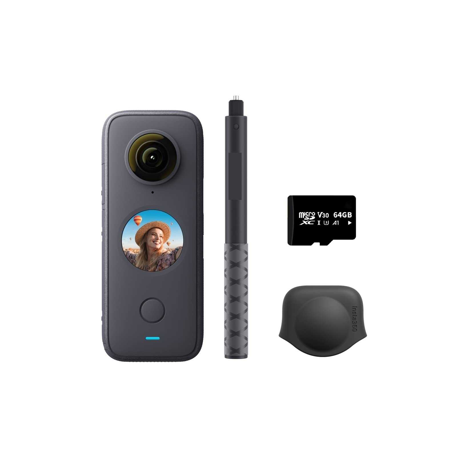 BODORME 4K30fps Waterproof Action Camera with Stabilization, Touch Screen, AI Editing & Live Streaming - Starter Kit for Outdoor Sports, Vlogging, Travel Adventures and Underwater Photography