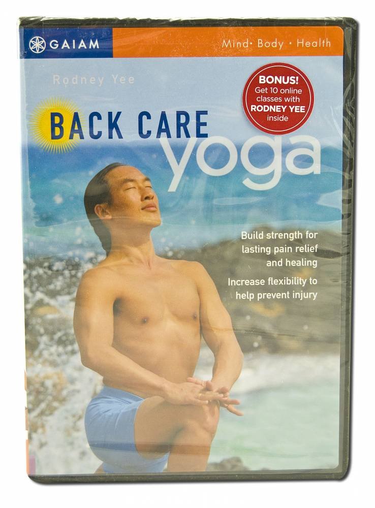 Gaiam Yoga Back Care Mat for Pain Relief & Support - Perfect for Yoga, Pilates & Stretching at Home or Studio