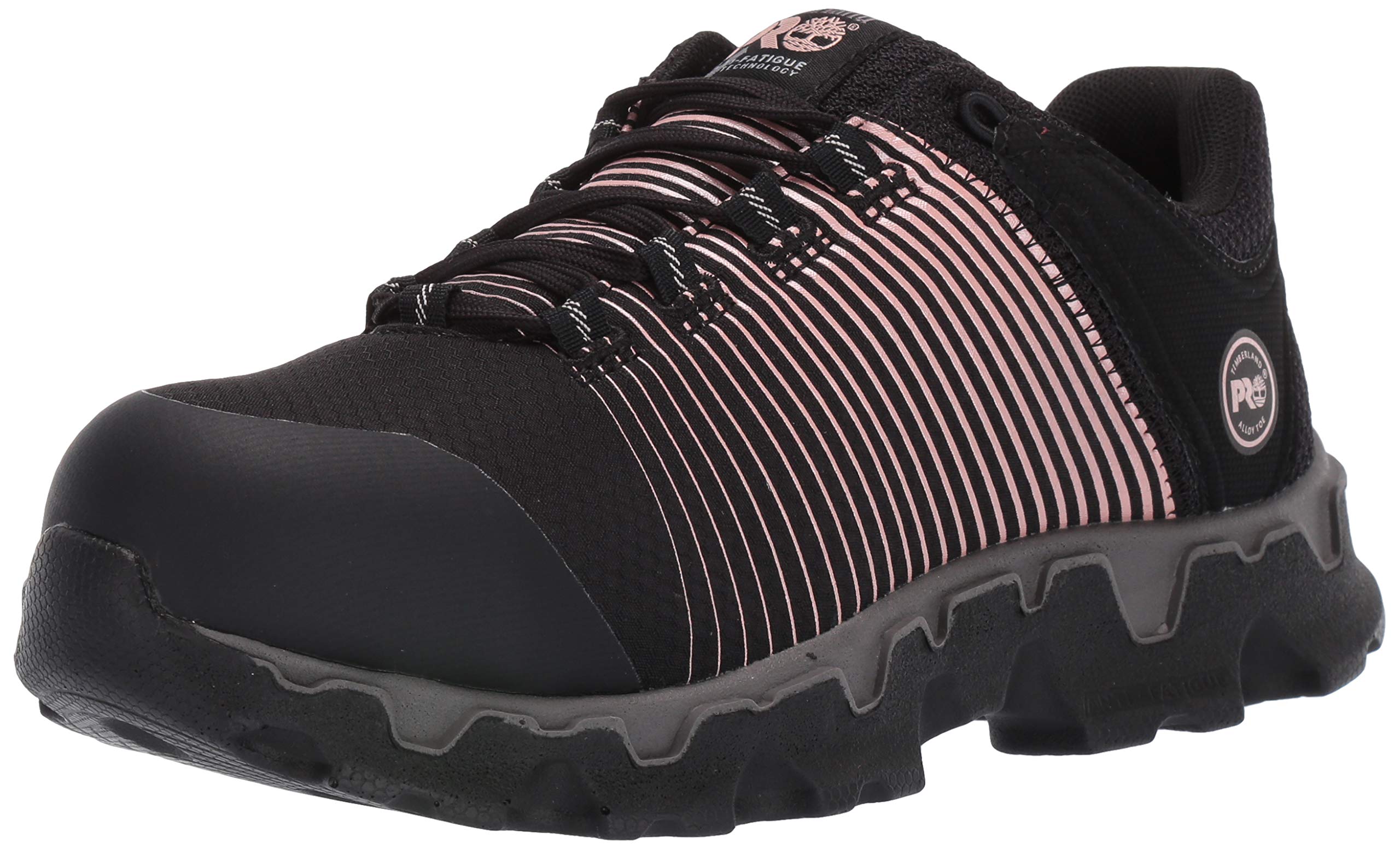 Timberland Women's Powertrain Sport Alloy Toe Safety Shoes - Lightweight Work Boots for Women with Slip-Resistant & Electrical Hazard Protection - Perfect for Construction, Warehouse & Industrial Work