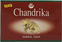 Chandrika Ayurvedic Sandalwood Soap - 75g for Glowing Skin & Relaxation - Perfect for Daily Cleansing & Spa Use