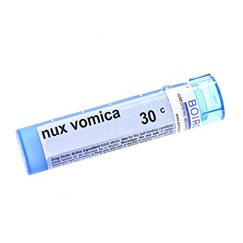 Boi Nux Vomica 30C Homeopathic Medicine for Digestive Relief - Natural Remedy for Indigestion, Nausea & Constipation - Perfect for Travel, Stress-Related Digestive Issues & Holistic Wellness