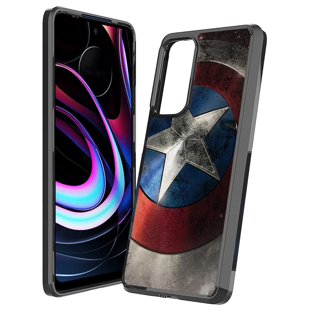 Motorola Edge 5G UW Case - Slim Protective Cover for Men & Women | Cute Girly Design | Heavy Duty Protection for Verizon Prepaid Phones | Perfect for Work & Travel