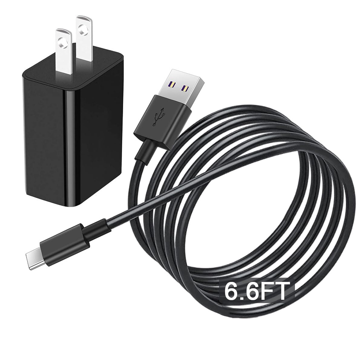 6.6Ft USB-C Charger Cable for Sonos Roam & Roam 2 - Fast Charging Power Cord with Wall Adapter - Compatible with Waterproof Bluetooth Speakers - Perfect for Travel, Outdoor Adventures & Home Use