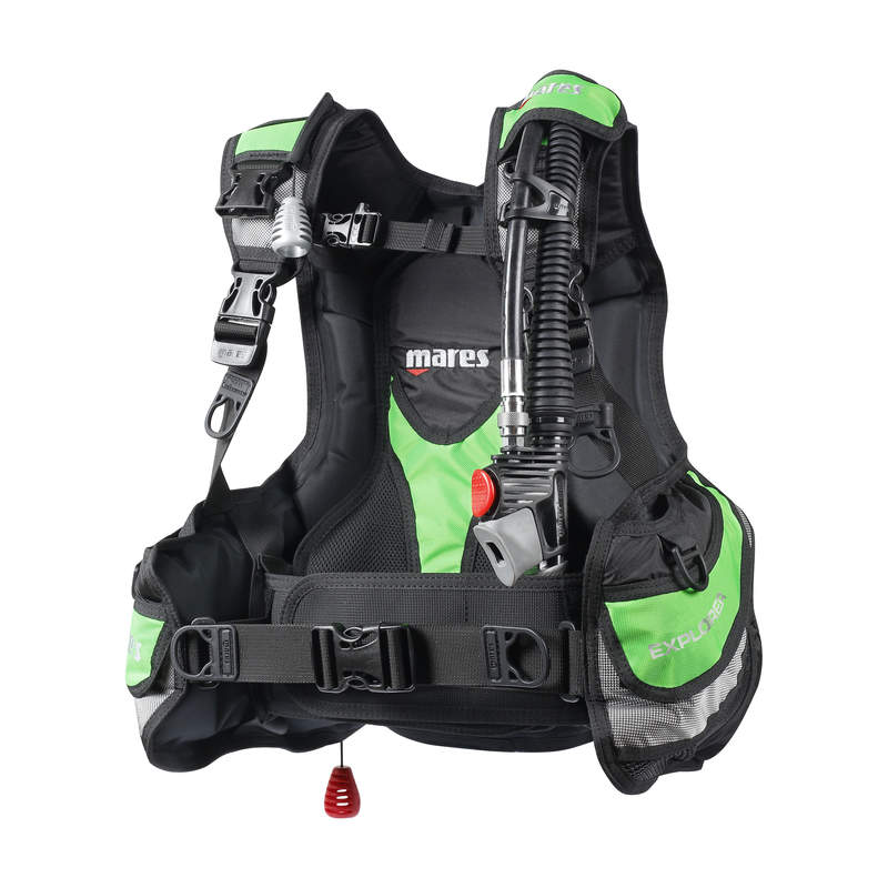 Mares Explorer Junior BCD - Kids Scuba Diving Vest with Adjustable Straps & Safety Features | Perfect for Children's Snorkeling & Swimming Lessons