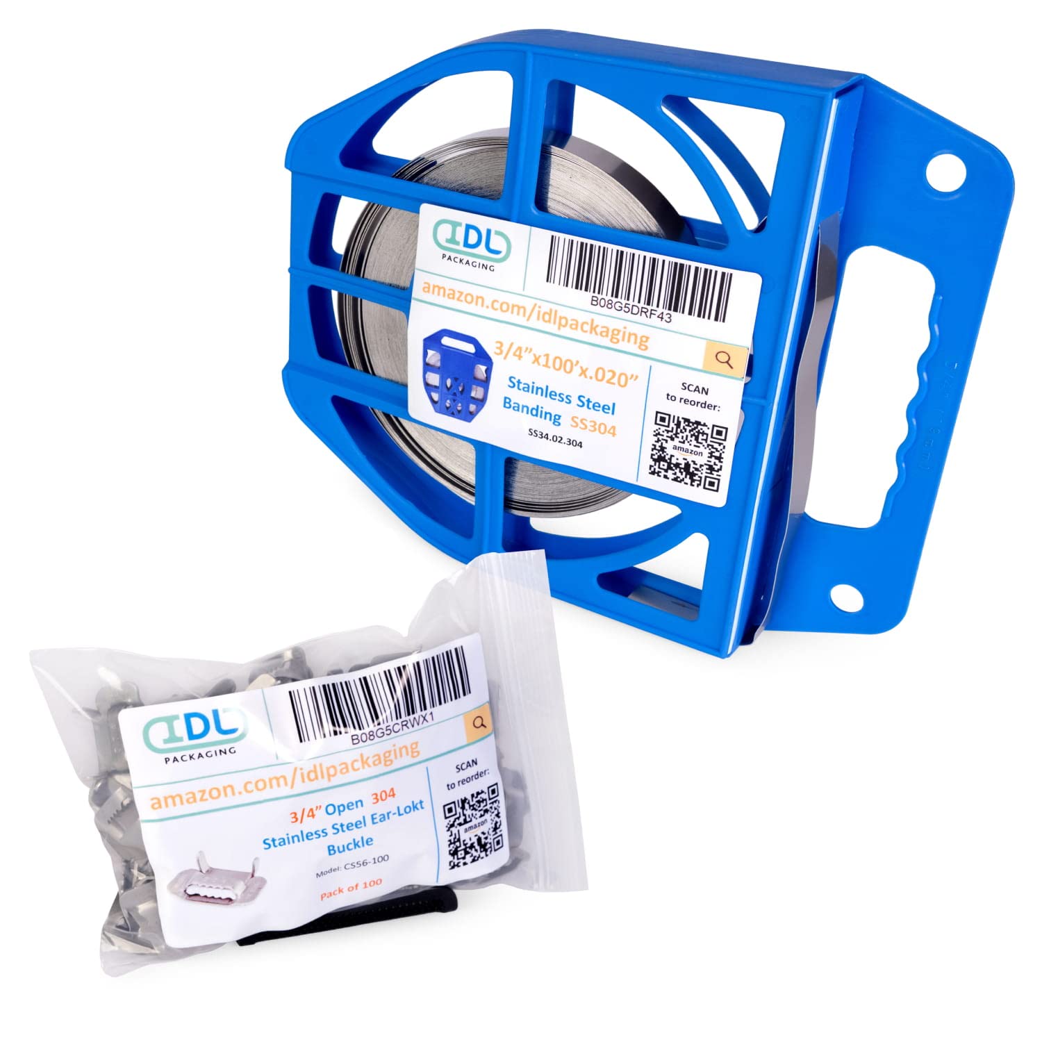 Stainless Steel 304 Banding Kit Refill - 3/4