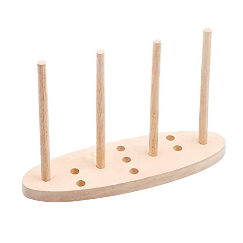Wooden Bow Making Tool - Single-Sided Wreath Bow Maker for DIY Gift Bows, Party Decorations, Hair Accessories & Holiday Crafts | Perfect for Christmas Wreaths, Wedding Corsages & Handmade Ribbon Decor
