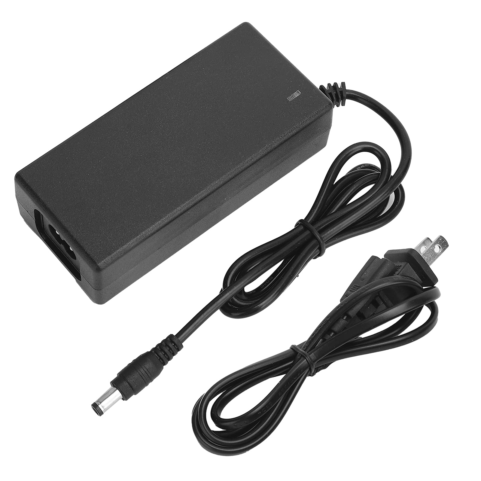 Tuzoo 42V 2A Lithium Ion Battery Charger - 5.5mm DC Adapter with Intelligent Soft Start for 36V Electric Bike/Scooter Battery Packs - Perfect for Commuting, Delivery & Outdoor Adventures