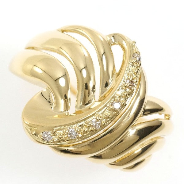 18K Yellow Gold Diamond Ring for Women - Elegant Solitaire Engagement & Wedding Band - Perfect for Proposals, Anniversaries & Special Occasions