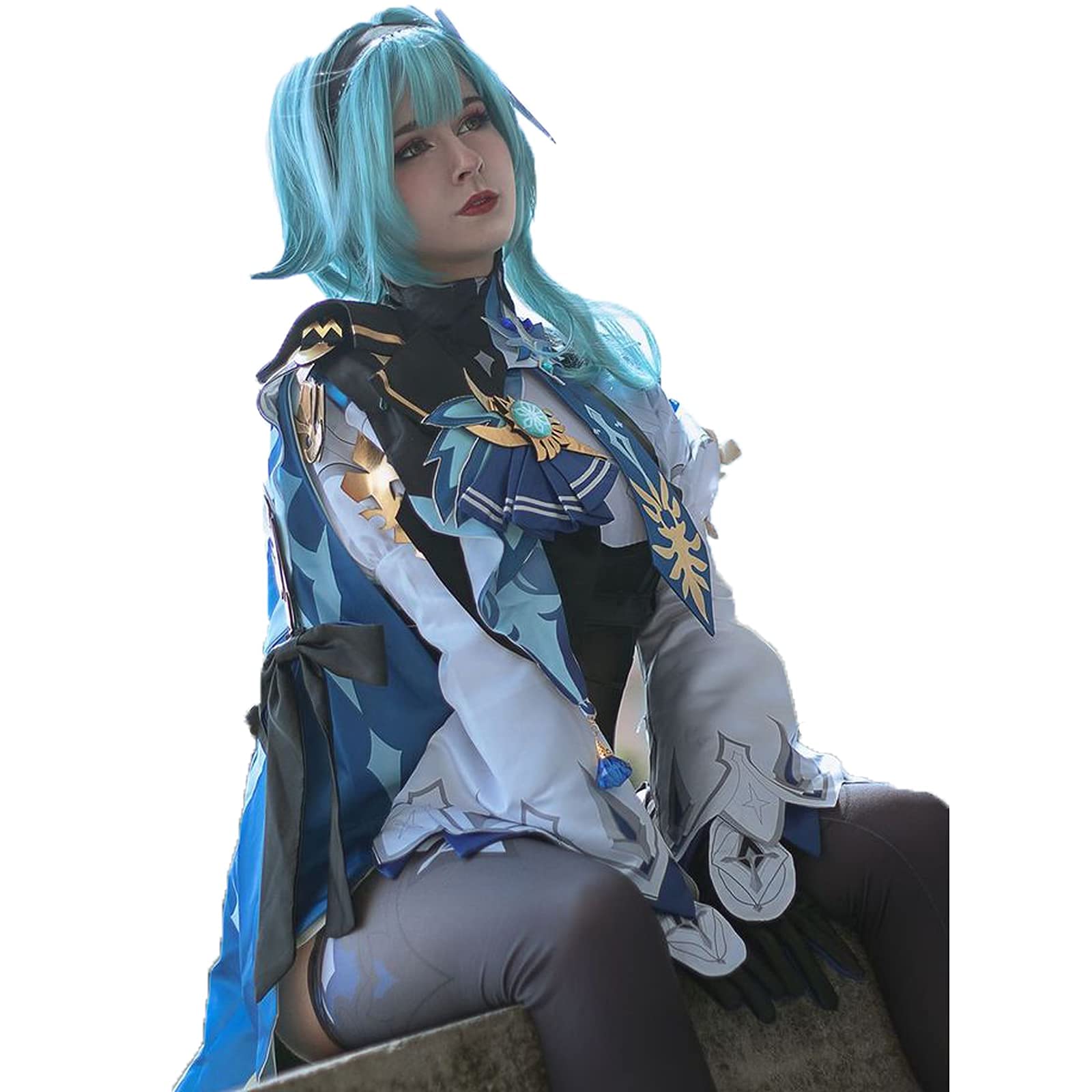 Nuoqi Beidou Baal Yae Miko Venti Cosplay Costume Full Set for Women - Anime Convention Outfit, Halloween Dress Up & Cosplay Party Costume