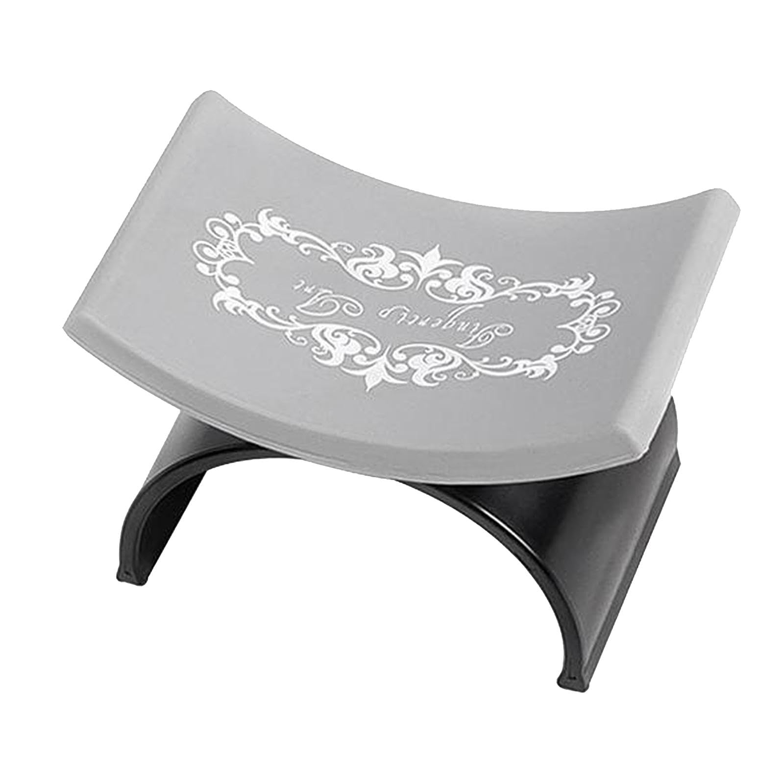 VMS INDIA Black Silicone Hand Rest Cushion Pillow - Nail Art & Manicure Arm Support for Comfortable Salon & Home Nail Care