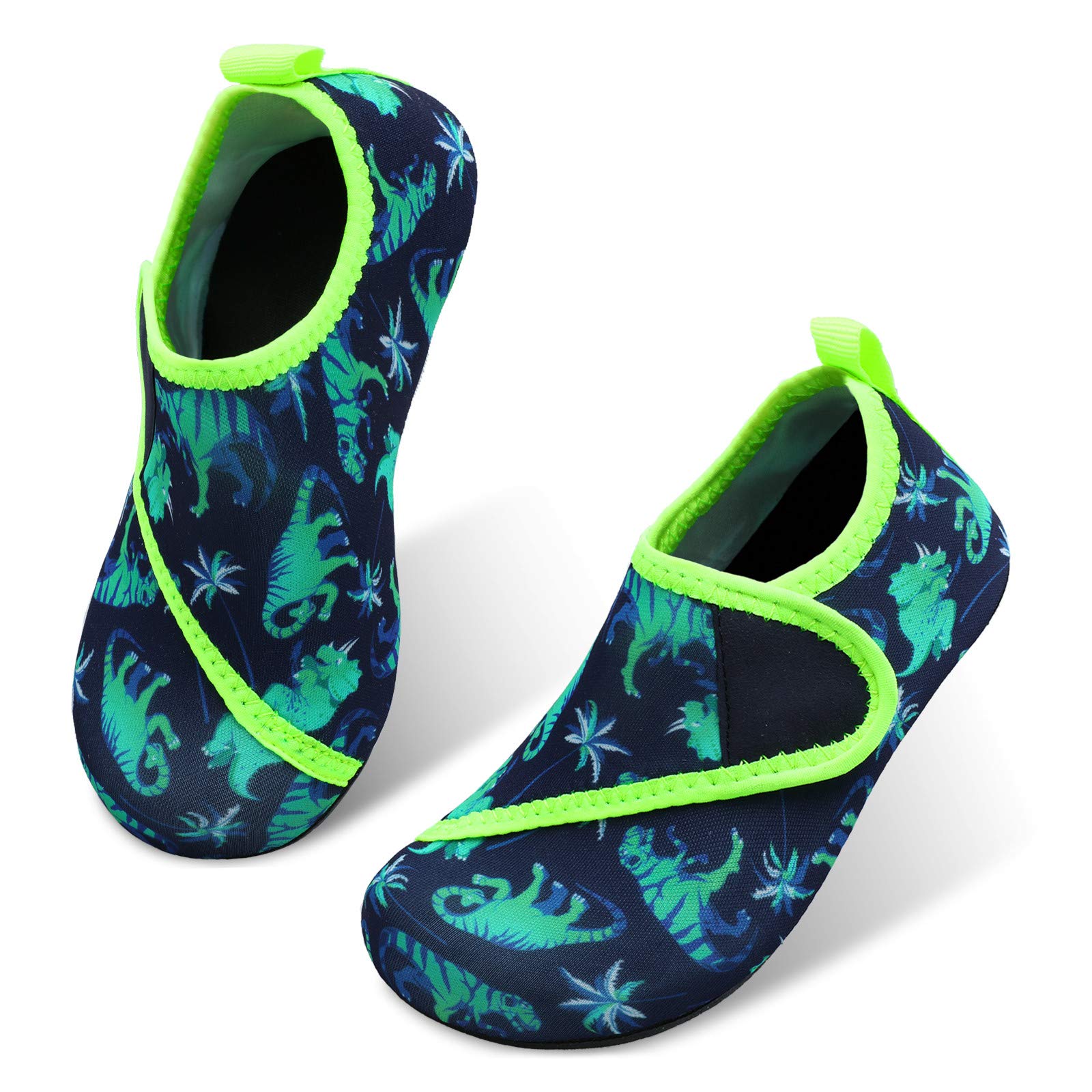 Kids Boys and Girls Summer Water Shoes - Breathable Quick-Dry Aqua Socks for Beach, Pool, Swimming & Water Sports | Lightweight Athletic Shoes for Outdoor Activities