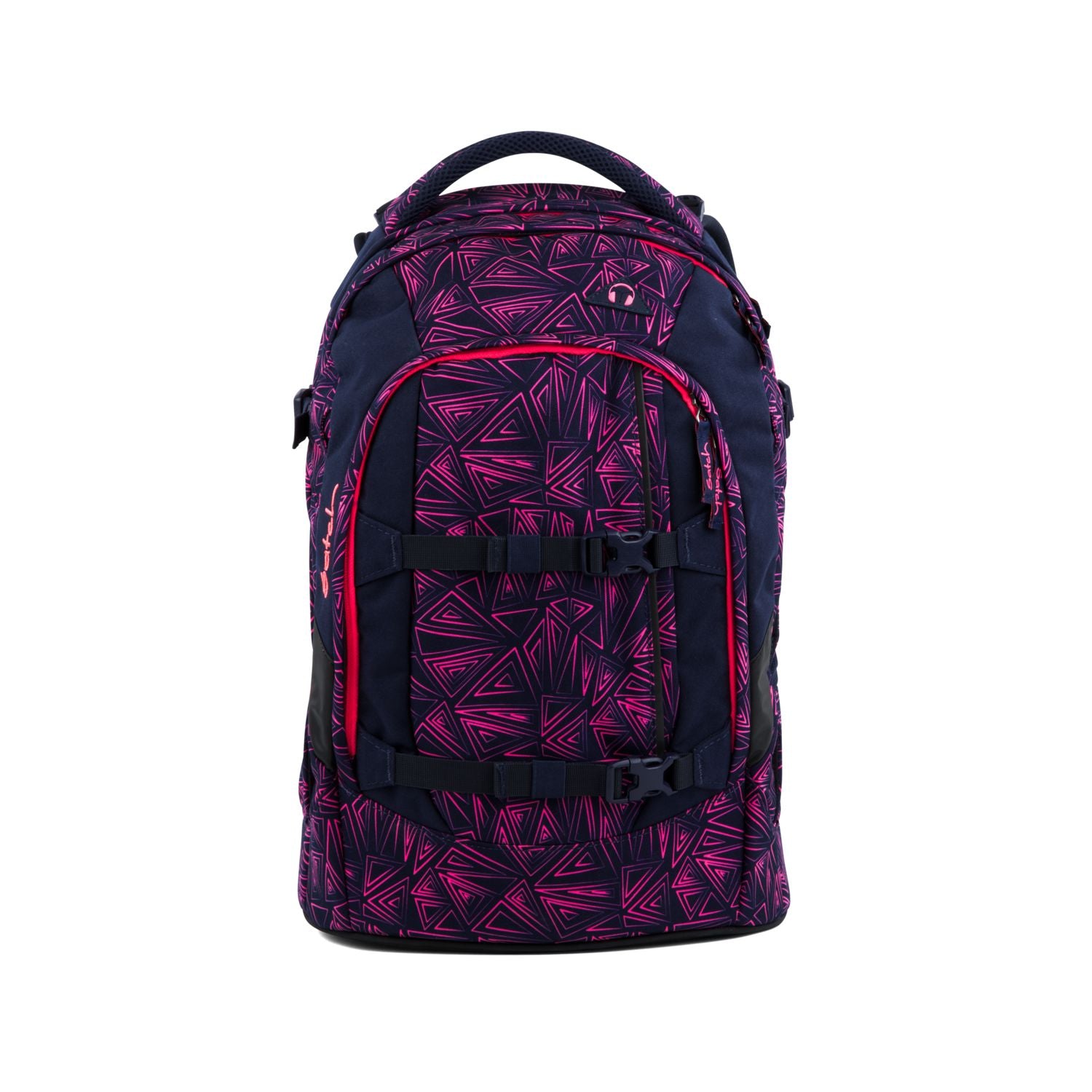 Satch Pack Pink Bermuda - Stylish and Durable Backpack for Women, Perfect for Travel, Work, and School | Lightweight & Water-Resistant