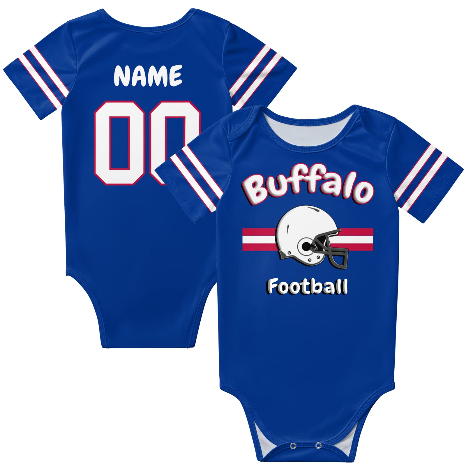 Personalized Baby Clothes - Custom Name & Number Outfits for Boys & Girls | Perfect Baby Shower Gifts, Christening Outfits & Birthday Presents