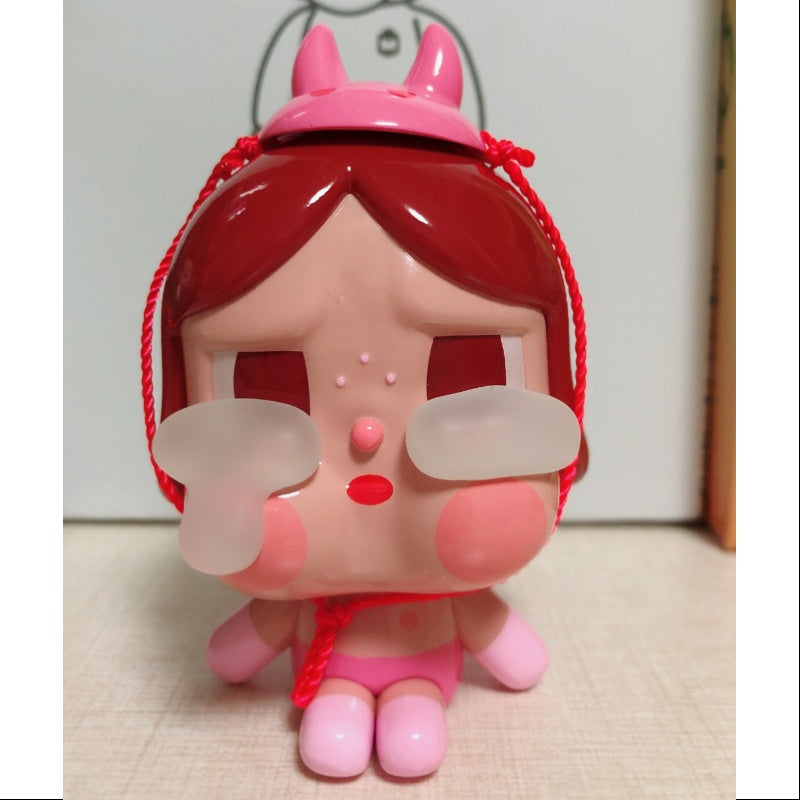 Crybaby Mini Ver. Pink Devil 2019 Limited Edition Collectible Figure - Perfect for Anime Fans, Kawaii Decor & Gift Giving
