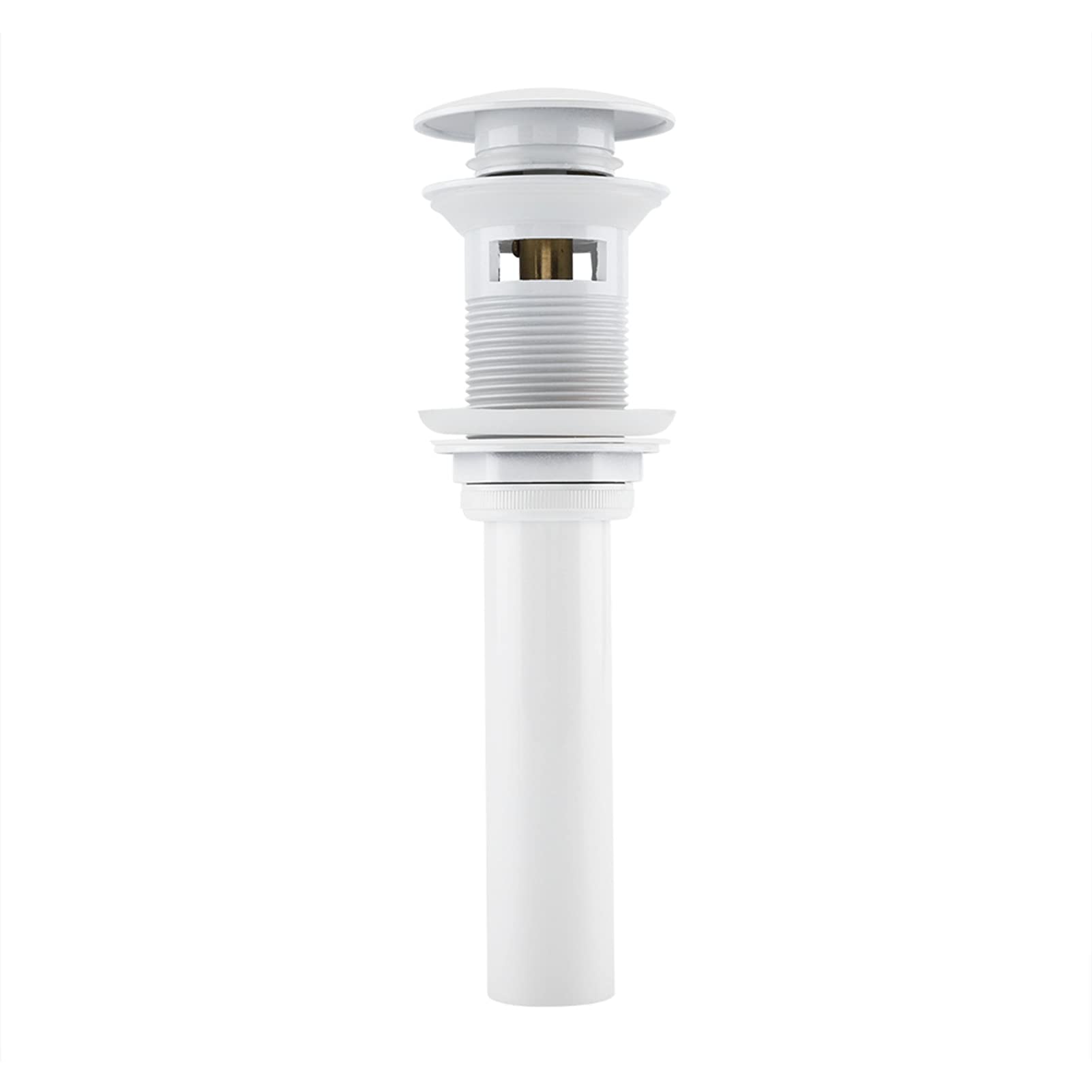 Brushed Nickel Pop-Up Sink Drain for Vessel Sinks - Bathroom Vanity Upgrade