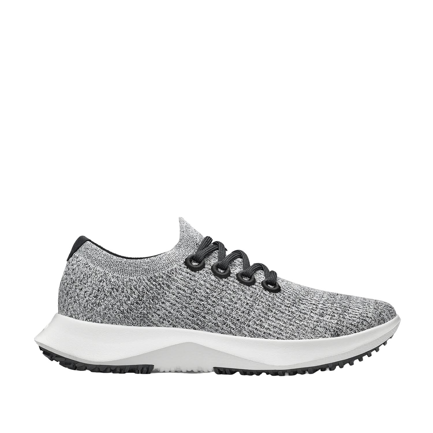 Allbirds Men's Tree Dasher 2 Running Shoes - Blizzard/Black | Lightweight & Sustainable Sneakers for Jogging, Gym Workouts & Everyday Comfort