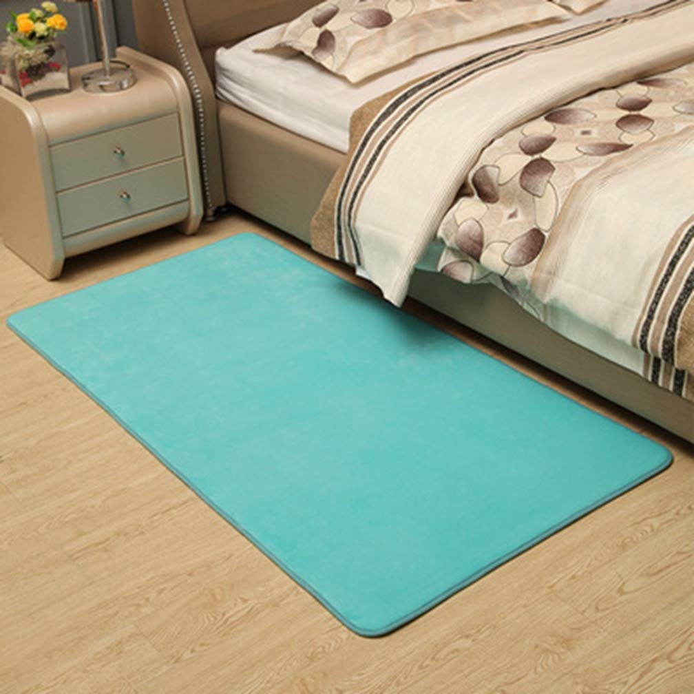 Soft Coral Fleece Non-Slip Area Rug 6.5'x9.2' - Modern Rectangular Carpet for Living Room, Bedroom, Nursery | Indoor/Outdoor Use, Home Decor, Kids Play Area & High-Traffic Spaces