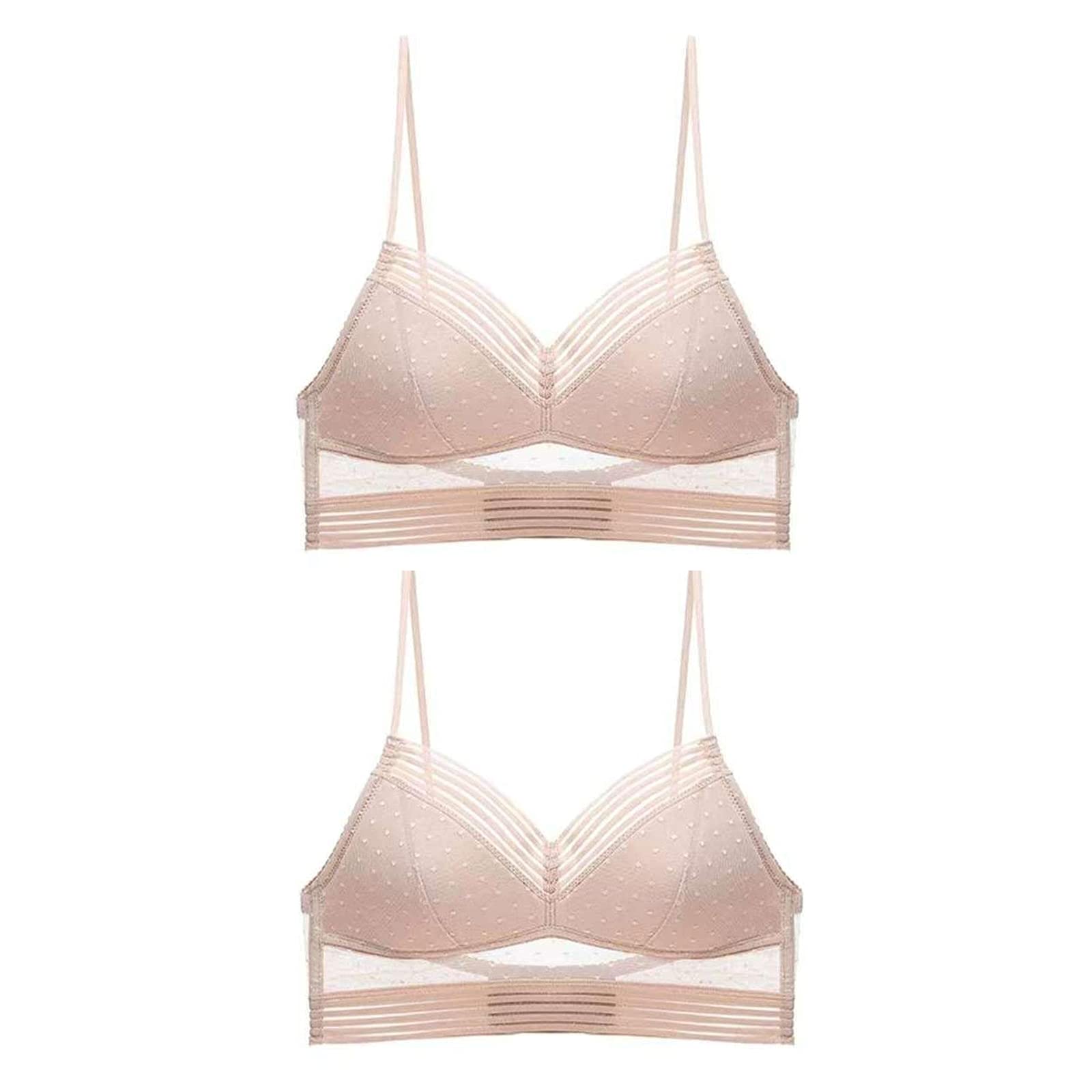 Starry Wireless Lace Bra - Low Back Push Up Bra with U-Back Design for Lifting & Support | Comfortable Strapless Lingerie for Evening Wear, Date Night & Special Occasions