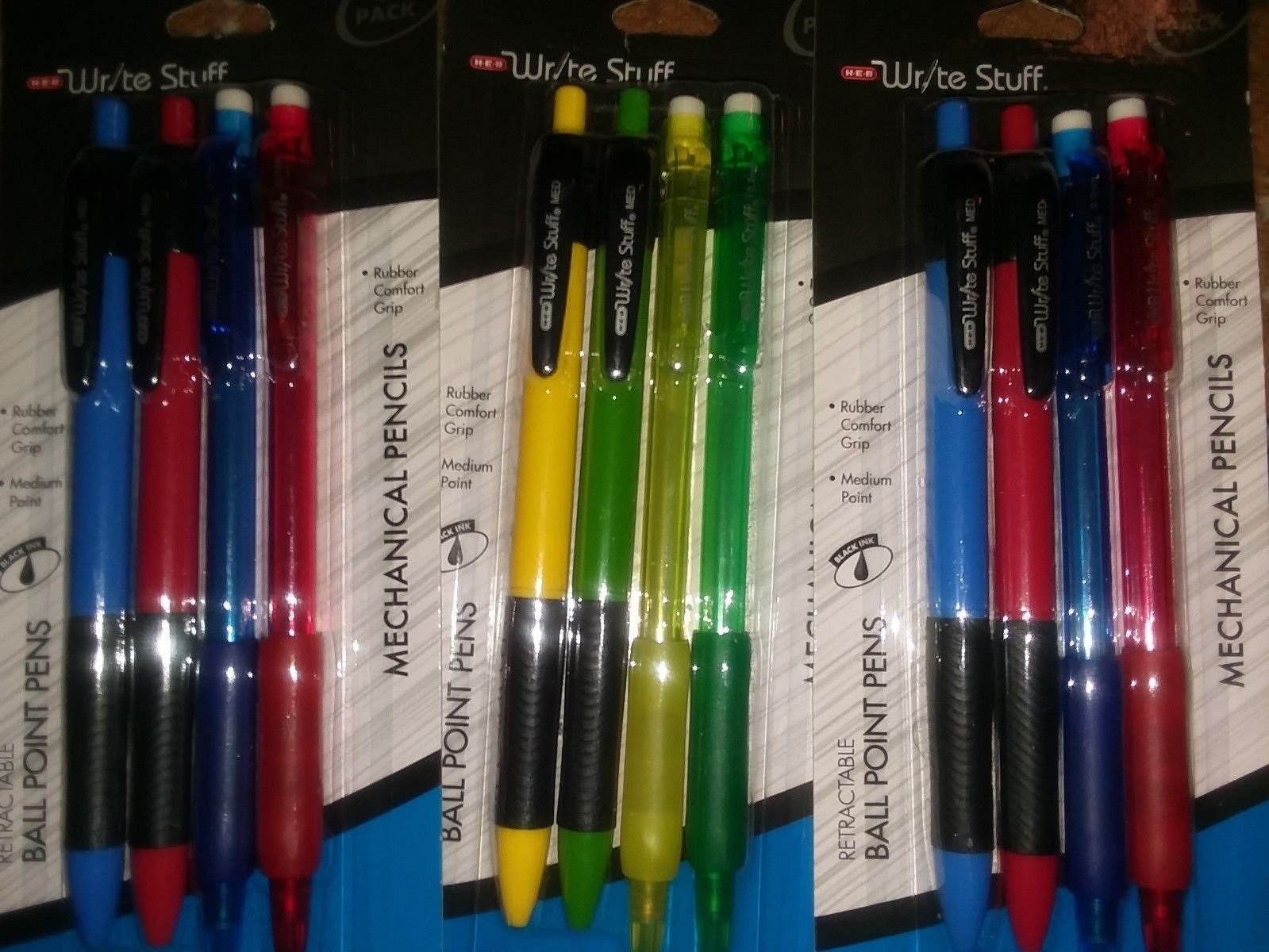 Write Stuff Mechanical Pencils with Comfort Grip - 12 Pack Set for School, Office & Sketching - Premium Drafting Pencils for Students, Artists & Professionals