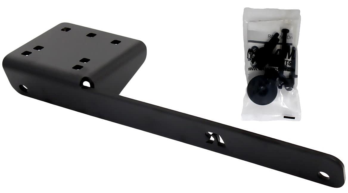 RAM Mounts RAM-VB-178NR Vehicle Base for 2008-2023 Dodge Ram 1500-5500 Trucks - Secure Mounting Solution for GPS, Tablets, and Mobile Devices