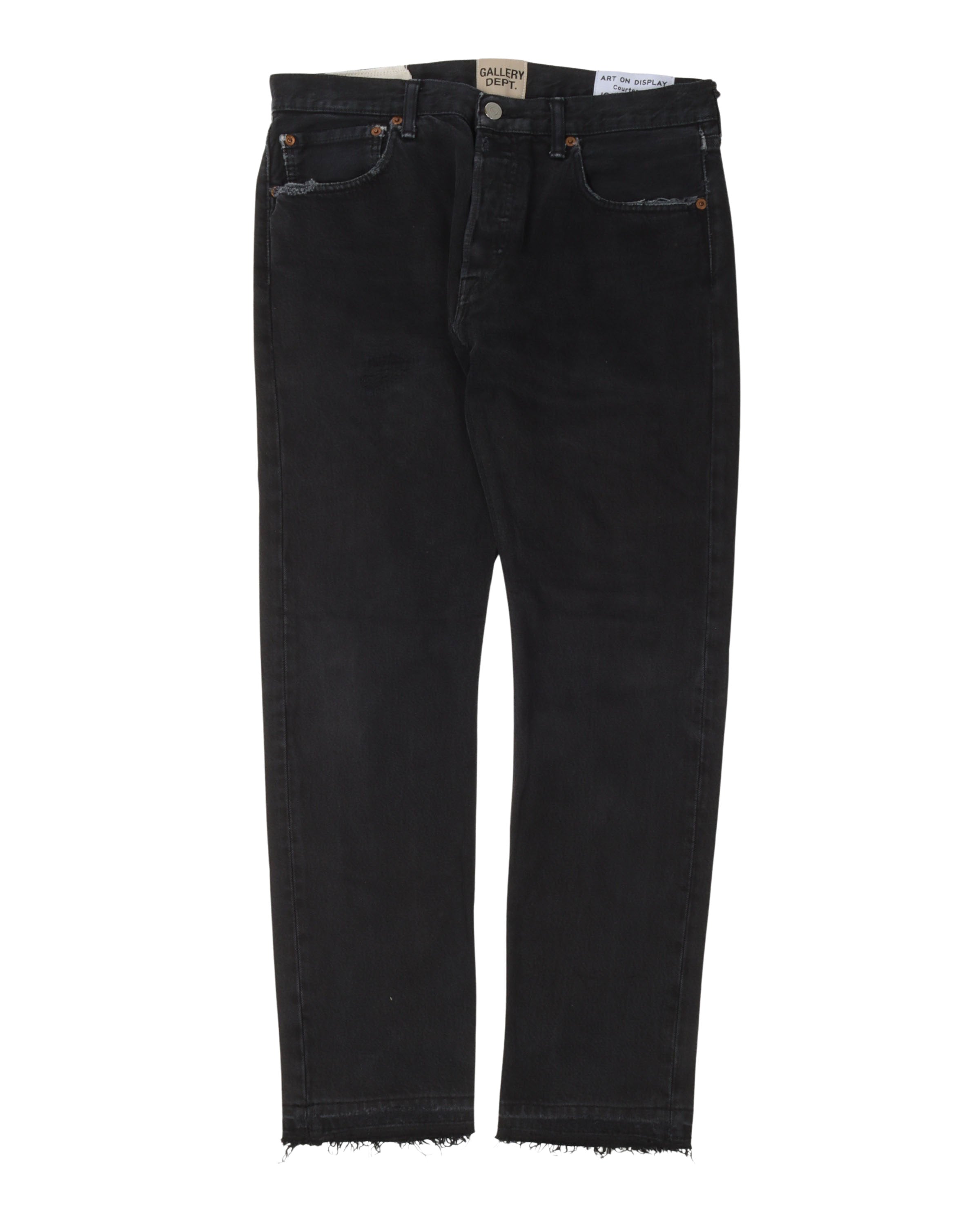 Gallery Dept 5001 High Waist Distressed Jeans for Women - Vintage Style Ripped Denim Pants | Perfect for Casual Outfits, Streetwear & Night Out Looks