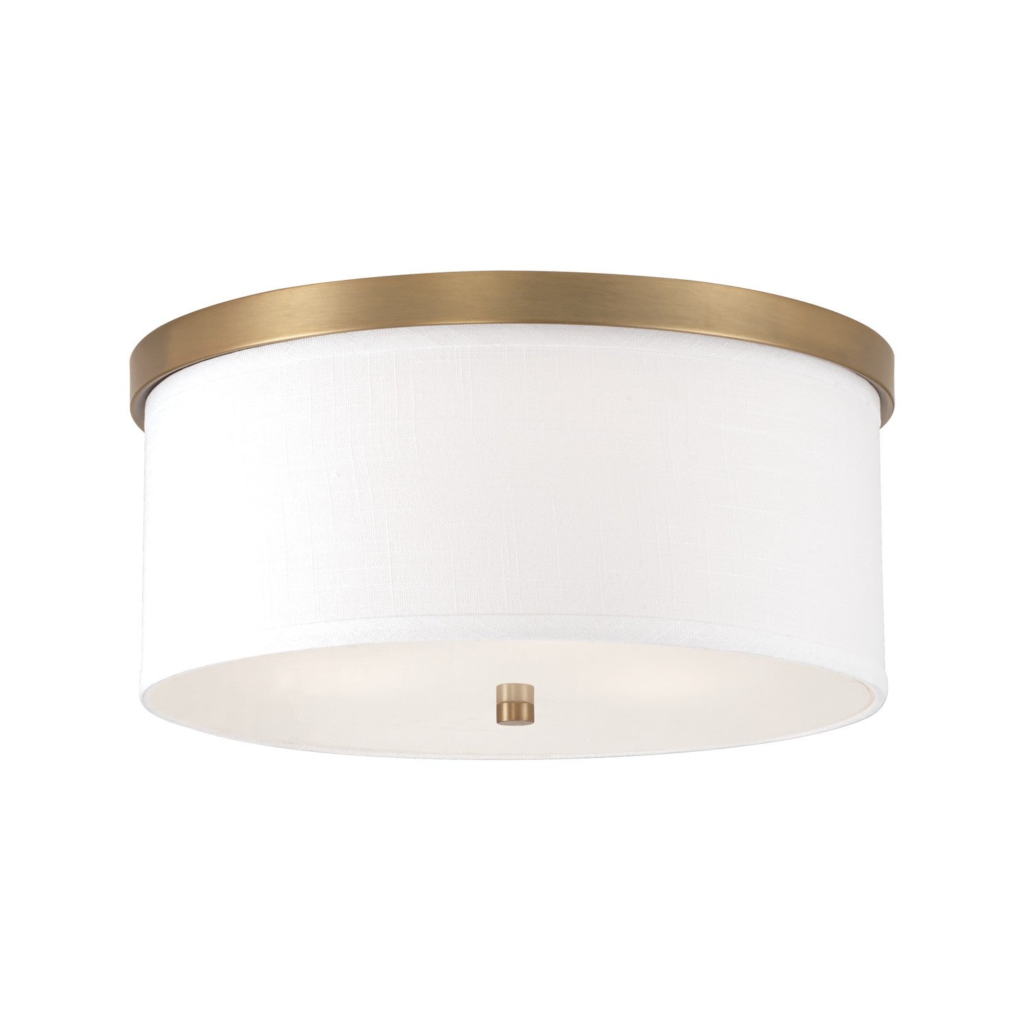 Capital Lighting Three Light Flush Mount Ceiling Fixture - Modern LED Flush Mount Light for Bedroom, Kitchen, Hallway & Living Room