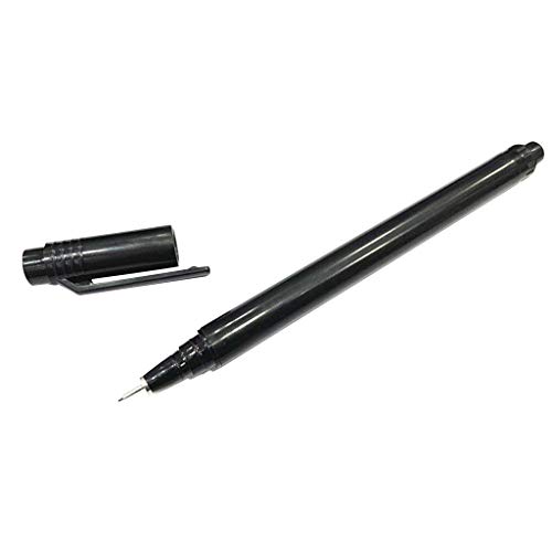 CAIfnv Black Nail Art Graffiti Pen - Professional UV Gel Polish Dotting Tool for Nail Design, Detailing & Painting (Black) | Perfect for Salon, DIY Manicure & Nail Art Enthusiasts