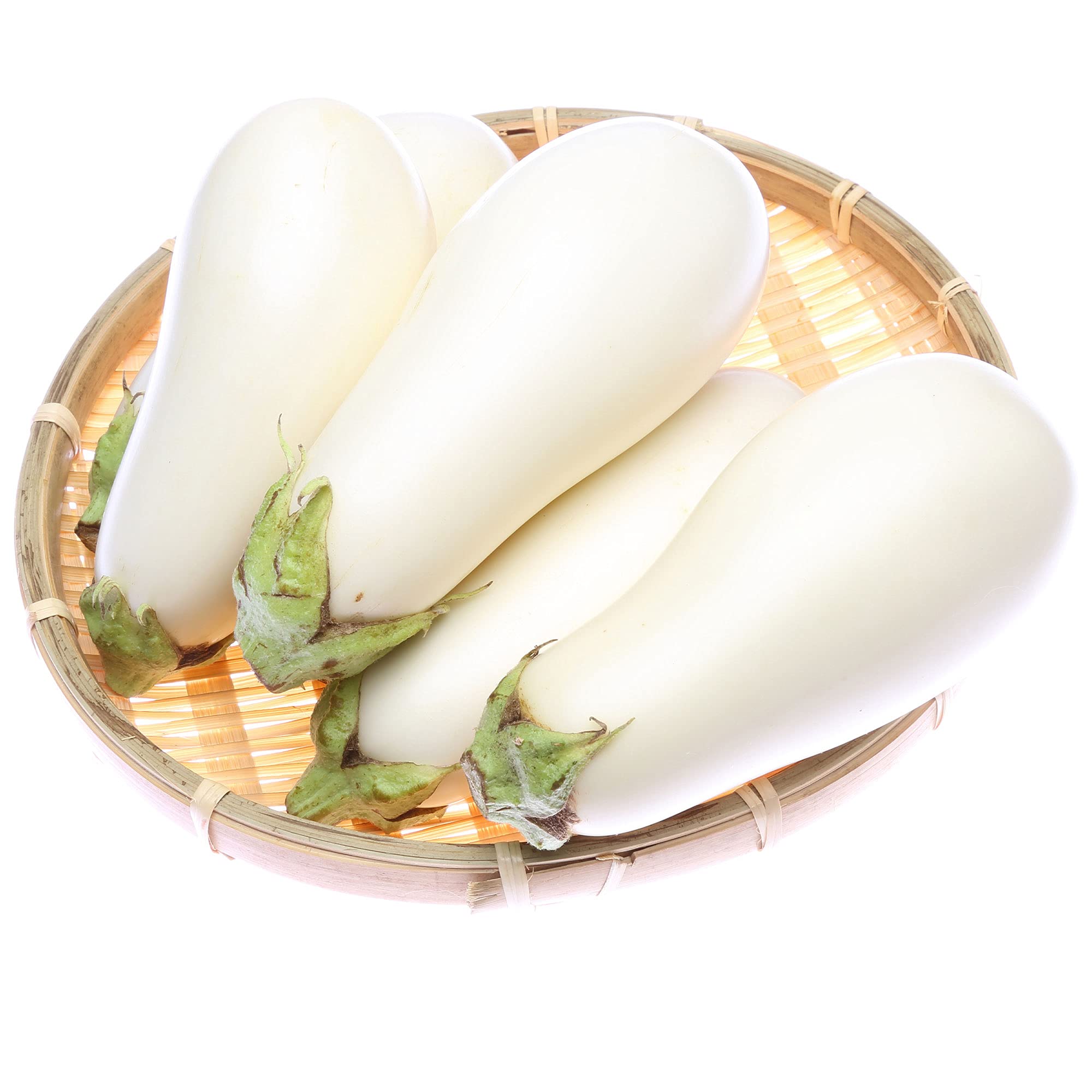 Organic Casper White Eggplant Seeds - Non-GMO Heirloom Variety - 1 Lb Pack (~104,000 Seeds) - Solanum melongena - Perfect for Home Vegetable Gardens, Urban Farming & Sustainable Agriculture