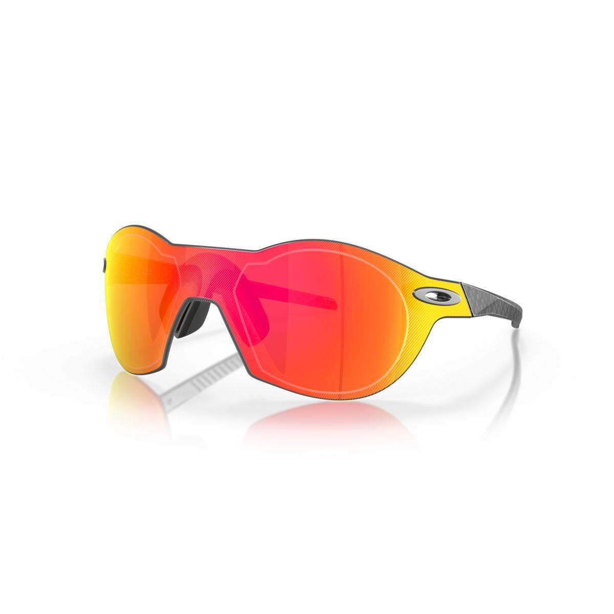 Oakley Re:Subzero Carbon Fiber Sunglasses with Prizm Ruby Lenses - 0OO9098 909802 - Perfect for Running, Cycling & Outdoor Sports
