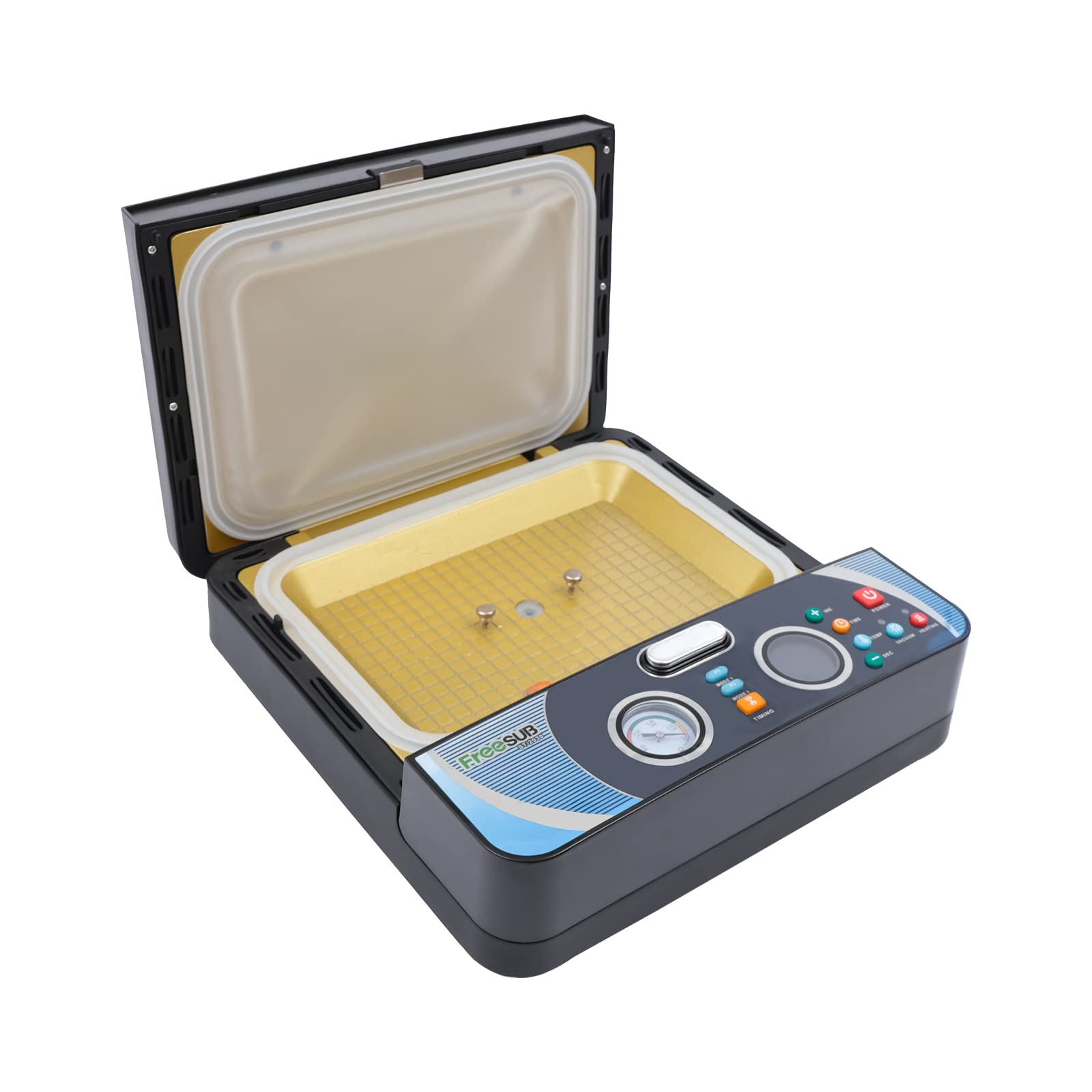 Gdrasuya10 3D Sublimation Vacuum Heat Press Machine for Phone Cases - 110V, 300dpi High Resolution - Perfect for DIY Custom Phone Case Printing & Small Business T-Shirt Heat Transfer