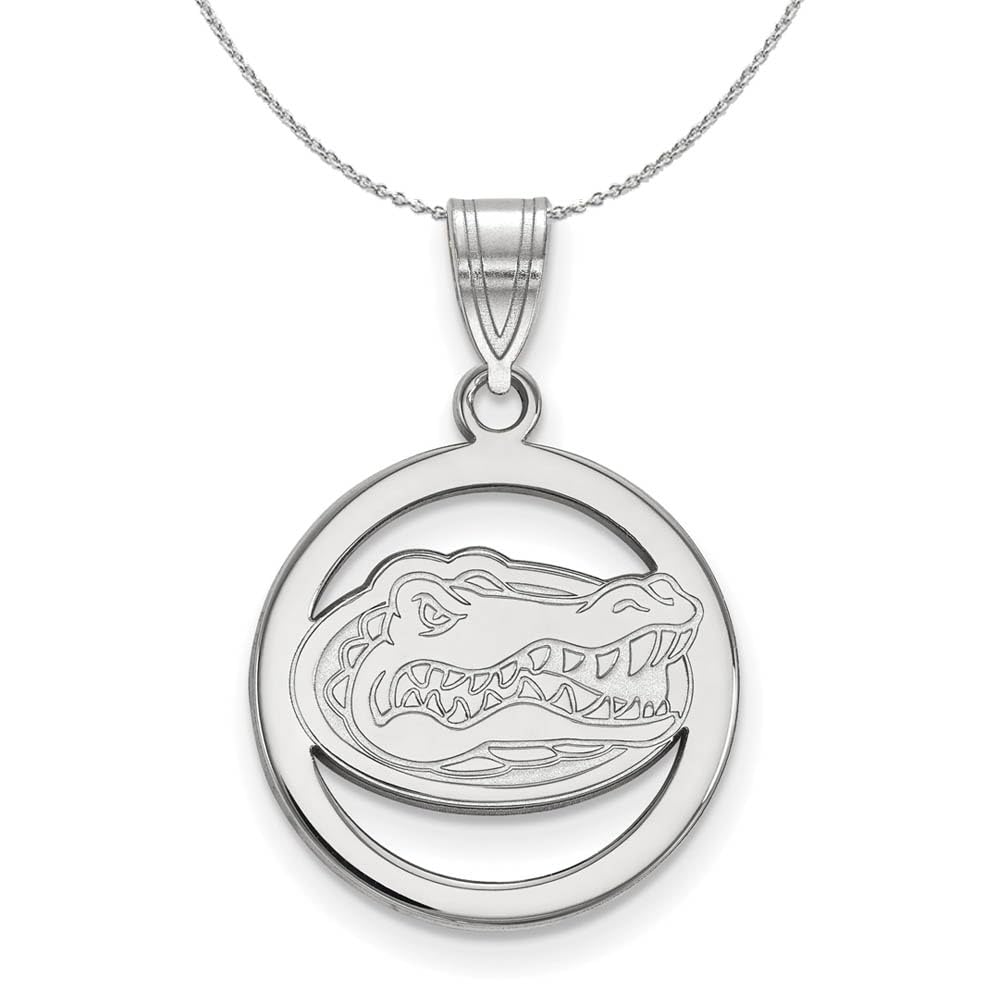 Florida Gators Sterling Silver Pendant Necklace for Fans & Gifts