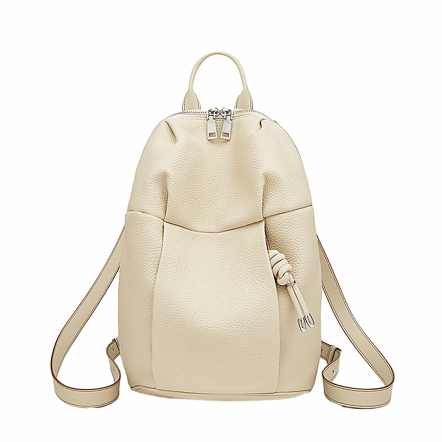 Stylish & Durable Soft Leather Backpack for Women & Men - Perfect for Travel, Work & School | Water-Resistant & Lightweight Design