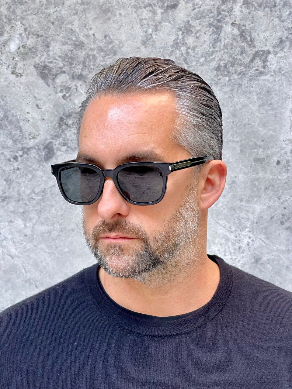 Saint Laurent SL 711 001 Black Sunglasses - Luxury Polarized UV Protection Aviator Sunglasses for Men & Women - Perfect for Driving, Travel & Outdoor Activities