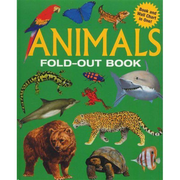 Animals Fold Out Book - Interactive Wall Chart & Educational Book for Kids | Perfect for Home Learning & Classroom Activities