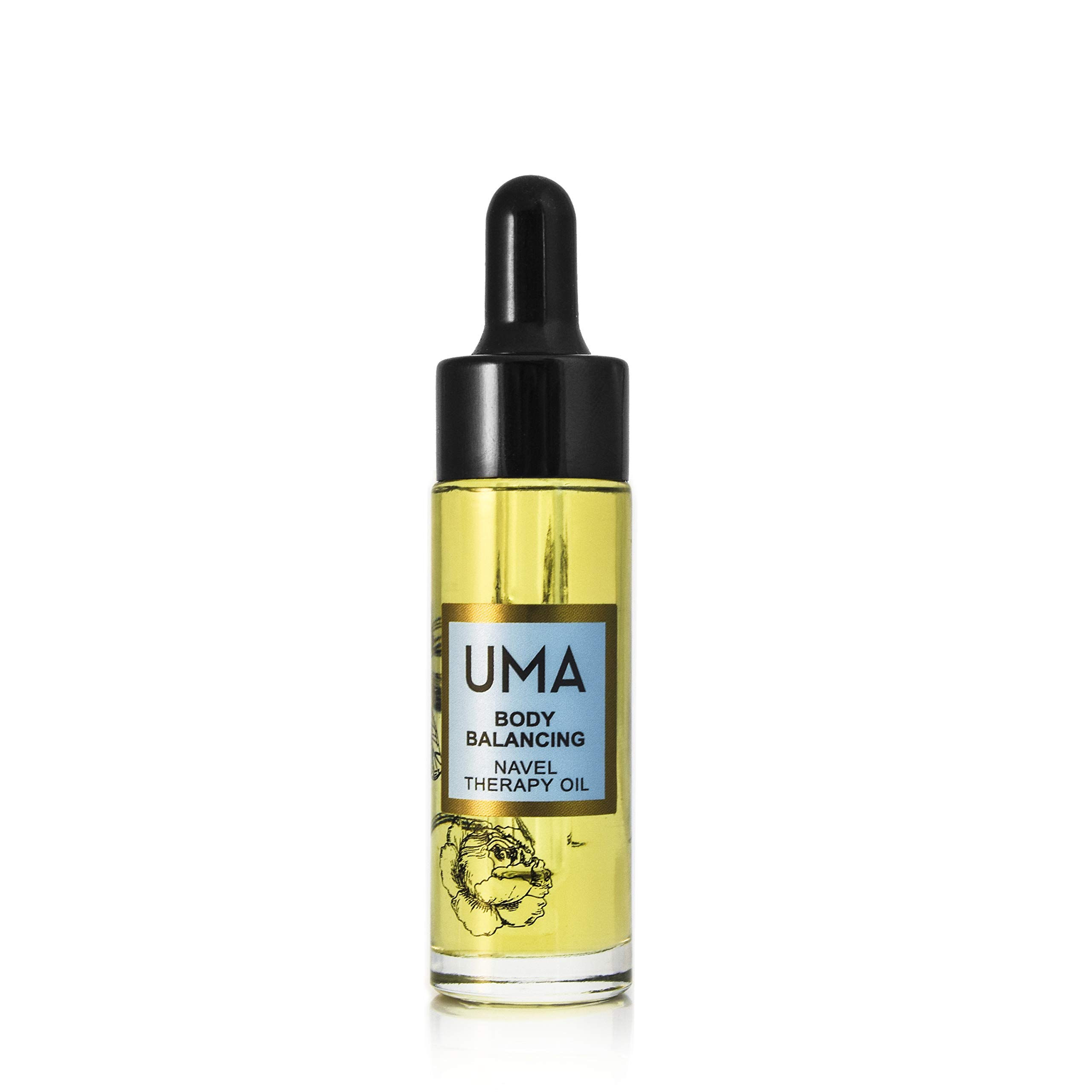 UMA Beauty Boosting Navel Therapy Oil - 100% Natural Ayurvedic Belly Oil for Skin Tightening & Stretch Marks | Perfect for Post-Pregnancy Care & Daily Hydration