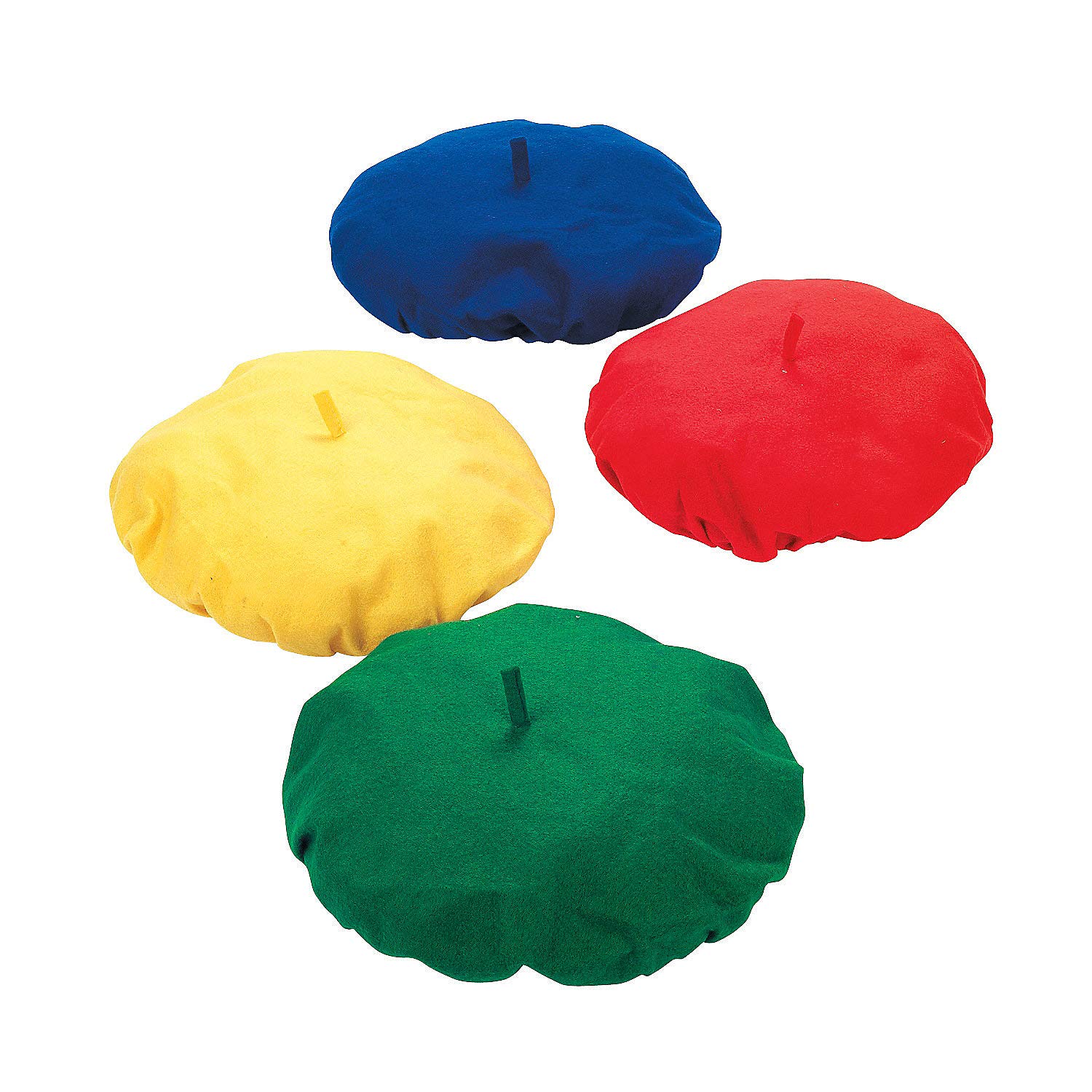 Felt Berets Bulk Pack (1 Dozen) - Fashion Hats for Women & Men