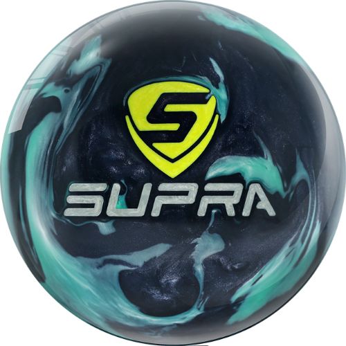 Motiv Supra Rally Teal/Black Pearl Bowling Ball | High Performance Reactive Resin | Perfect for League Play & Tournament Strikes
