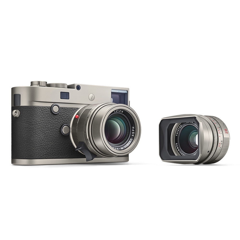 Leica M-P (Typ 240) Titanium Edition Camera Body & Lens Kit - Professional Rangefinder for Street & Travel Photography