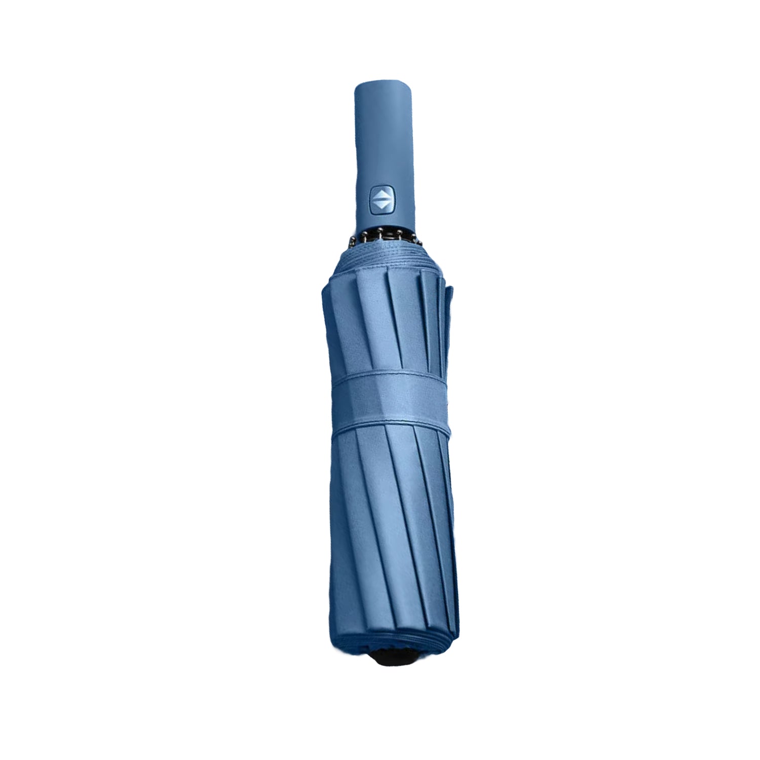 FLOOF Compact Folding Umbrella - Windproof Travel Umbrella with Automatic Open/Close - Navy Blue (One Size) - Perfect for Commuting, Travel & Outdoor Activities