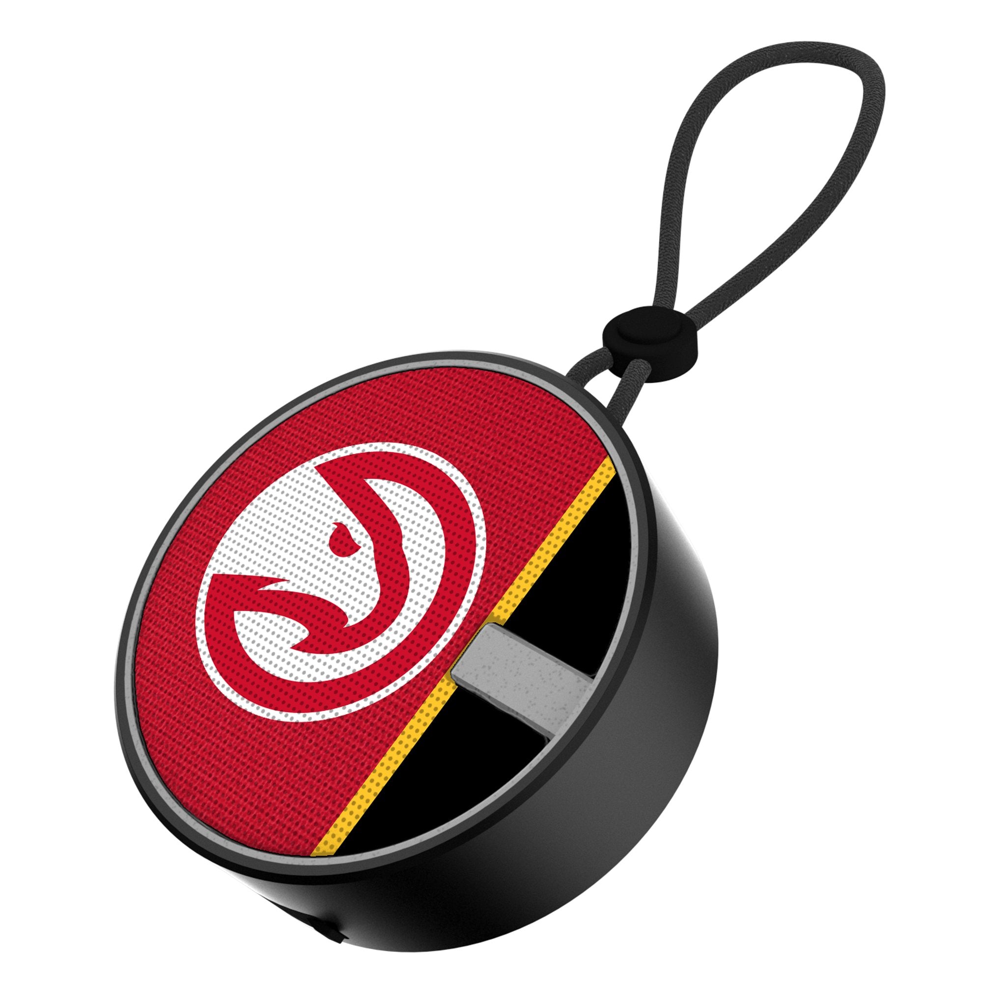 Atlanta Hawks NBA Team Logo Waterproof Bluetooth Speaker - Portable Wireless Outdoor Speaker for Pool, Beach, Party & Sports Events