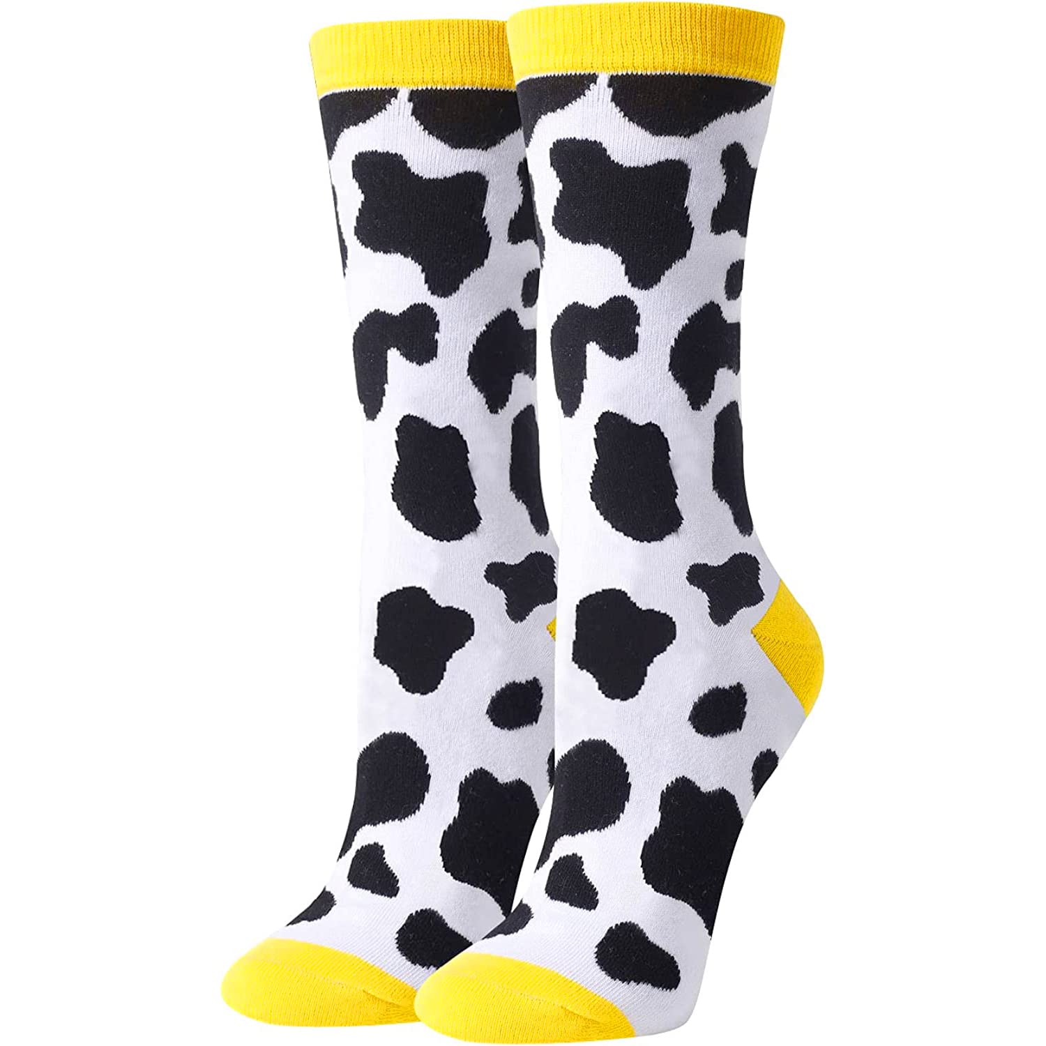 HappyPop Women's Funny Animal Socks - Duck, Cat, Cow & Bunny Novelty Socks for Women - Cute Gift Idea for Her - Perfect for Casual Wear, Gifts & Themed Parties