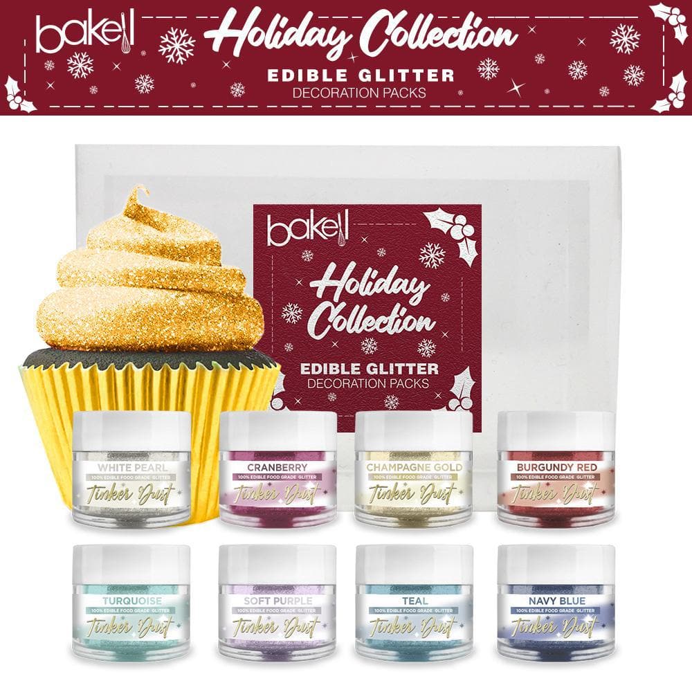 Christmas Collection Tinker Dust Combo Pack B (8 PC Set) - Perfect for Holiday Crafts, DIY Decorations & Festive Gift Wrapping