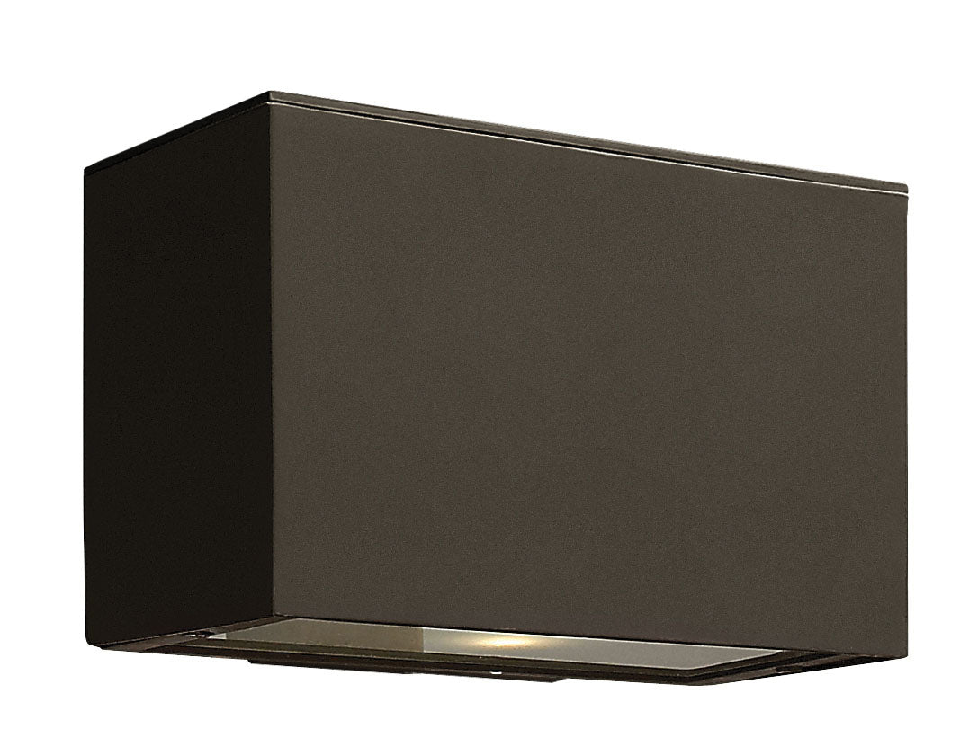 Atlantis Bronze LED Wall Mount Light Fixture - Modern & Dimmable for Living Room, Bedroom, or Hallway Lighting